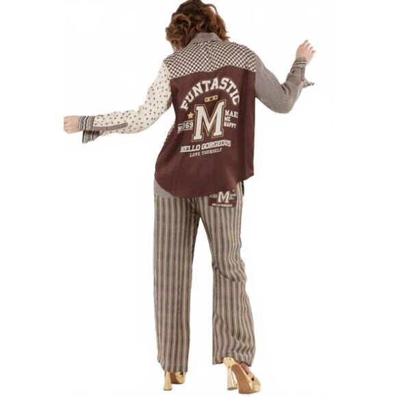 bailey straight pants in chocolate - Picture 2 of 3